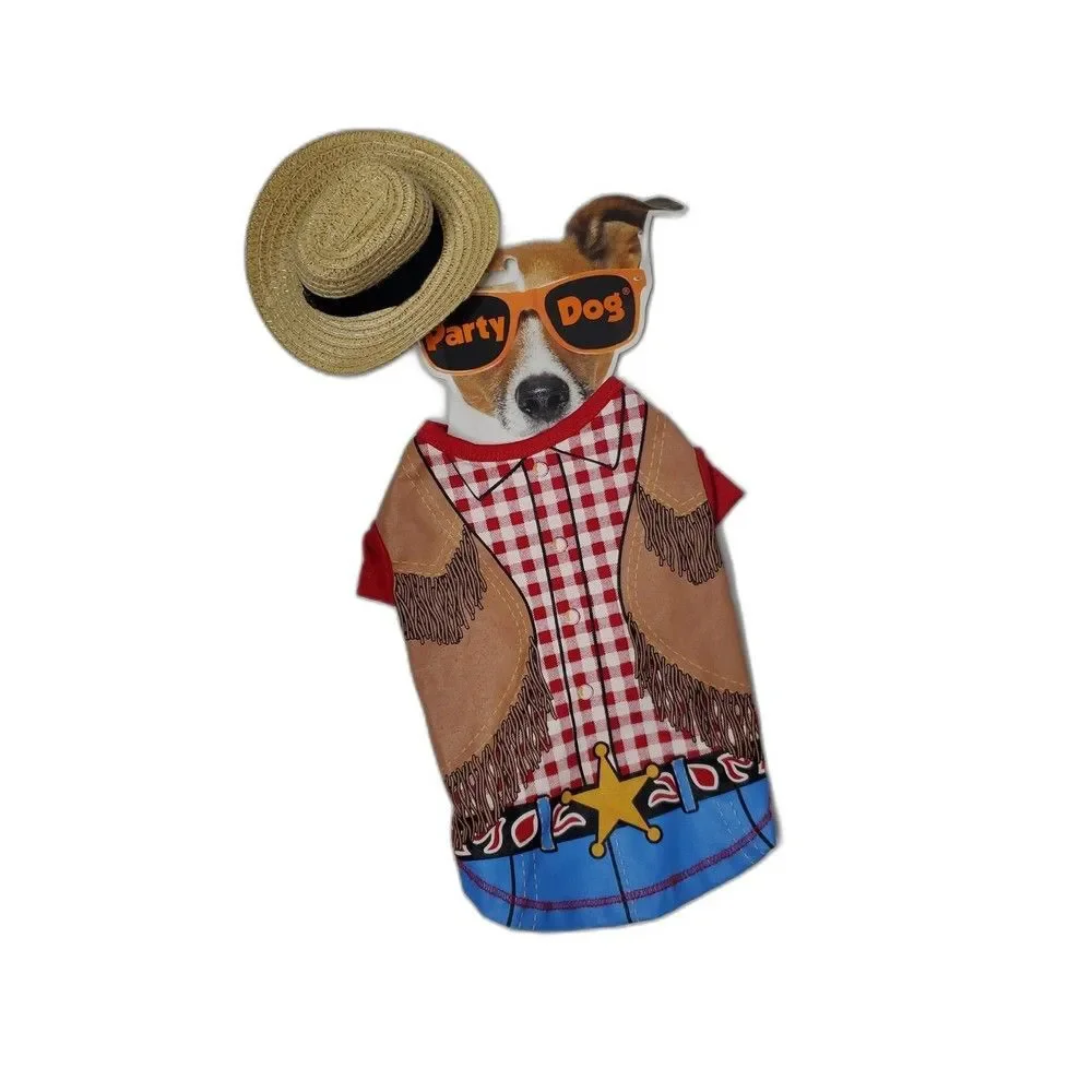 Cowboy Dog Costume XS/ Small